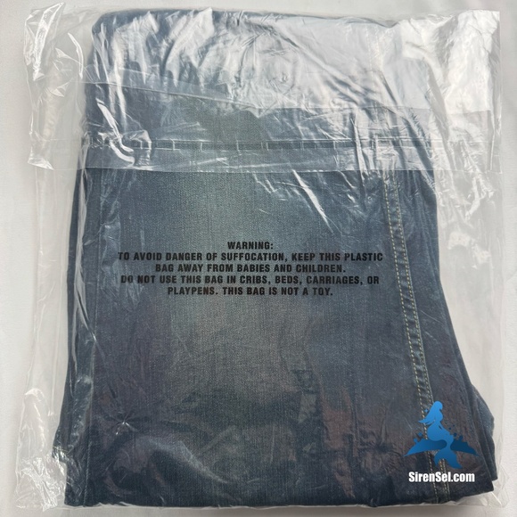 1118 NWT Devil-Dog Dungarees Slim Straight Jeans -  Size 36Wx32L - Blue - Moore - Picture 9 of 12